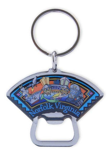 Key Ring - Opener - Norfolk Panorama