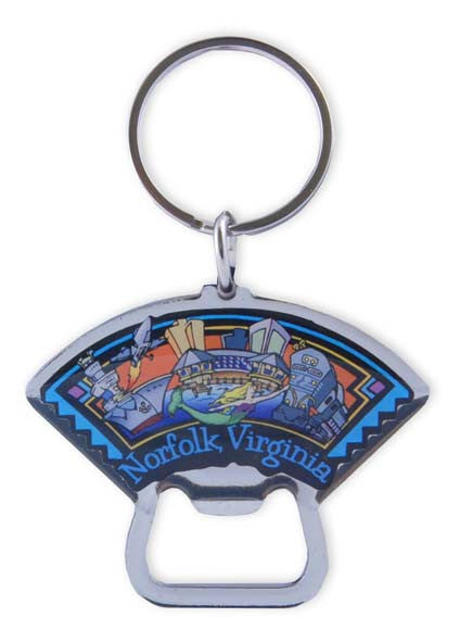 Key Ring - Opener - Norfolk Panorama