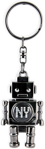 Key Ring Moving Robot NY