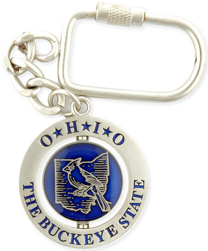 Key Ring Rotator Ohio MapLighthouse