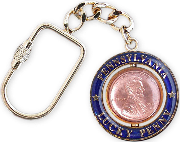Key Ring Rotator Penny Pennsylvania