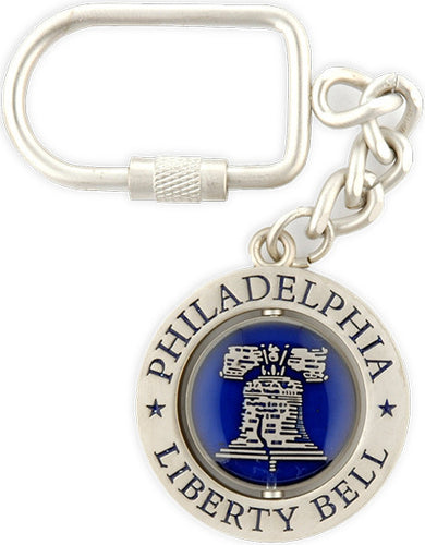 Key Ring Rotating Philadelphia Liberty Bell