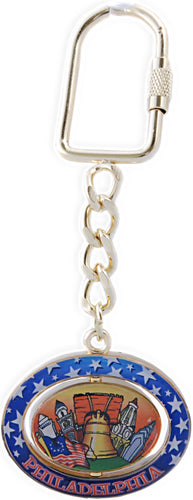 Key Ring Rotator Philadelphia Panorama
