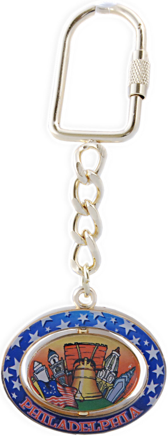 Key Ring Rotator Philadelphia Panorama