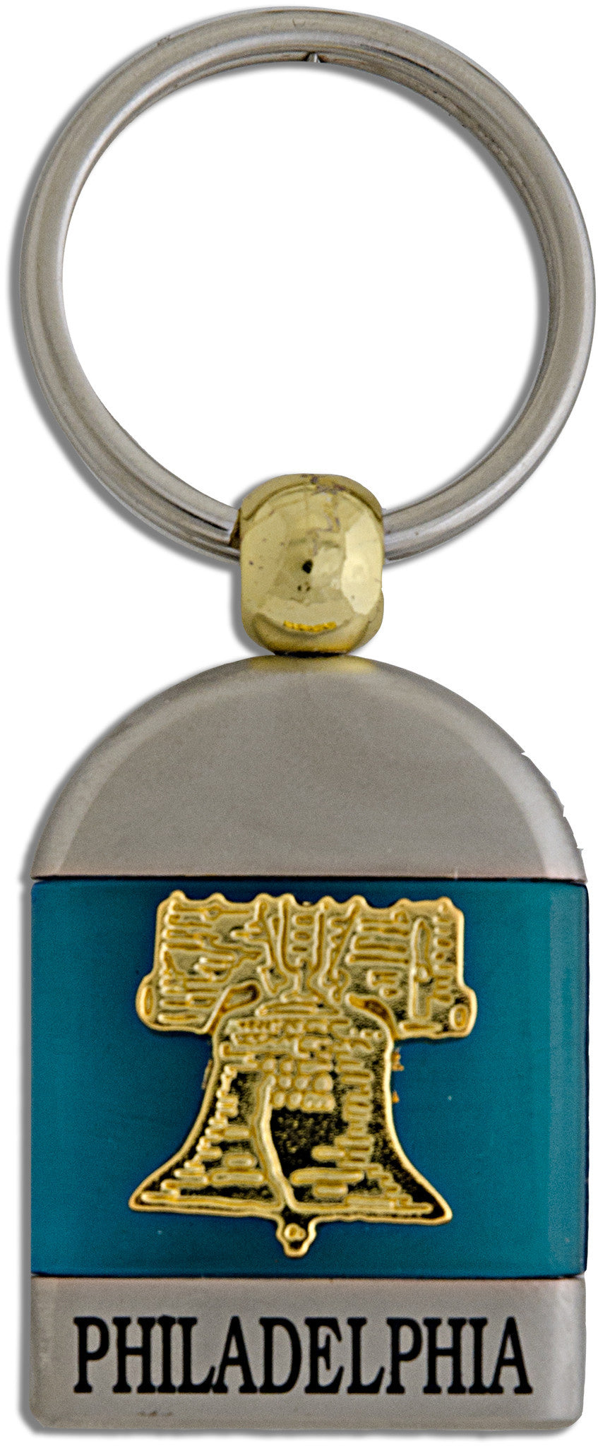Key Ring Pewter Shield Philadelphia