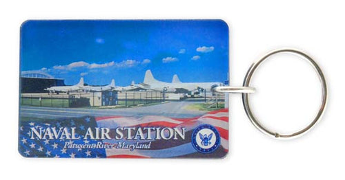 Key Ring Thick Lucite NAS Patuxent River