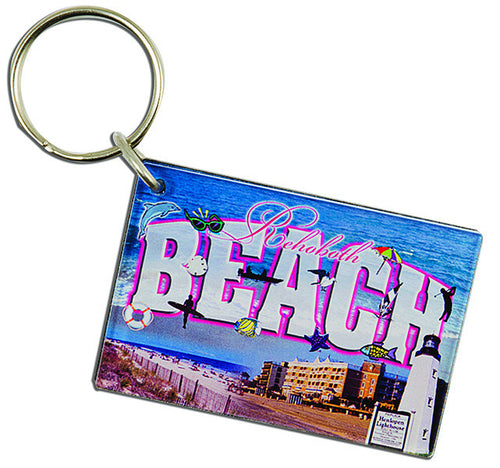 Key Ring Acrylic Rehoboth Beach