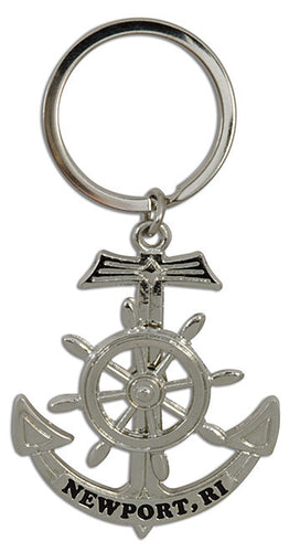 Key Ring Moving Wheel Anchor Newport Rhode Island