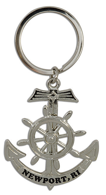 Key Ring Moving Wheel Anchor Newport Rhode Island