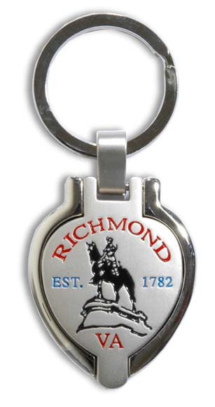 Key Ring Pewter Locket Richmond VA