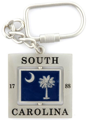 Key Ring Rotator South Carolina Flag