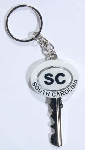 Key Ring Rotator Key SC South Carolina