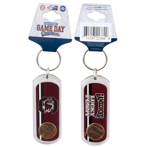 KRSC23 Key Ring / Lucky Penny - Univ of South Carolina 21349