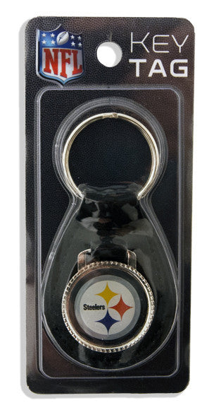 Key Ring Leather Fob Steelers
