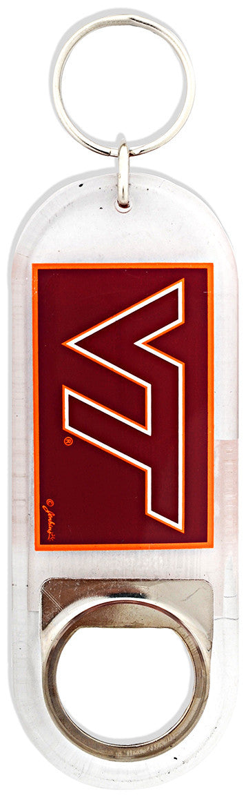 Key Ring Bottle Opener Virginia Tech