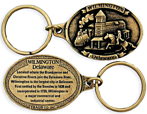 Key Ring Antique Brass Wilmington