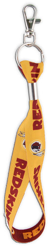 Keystrap with Clip Redskins