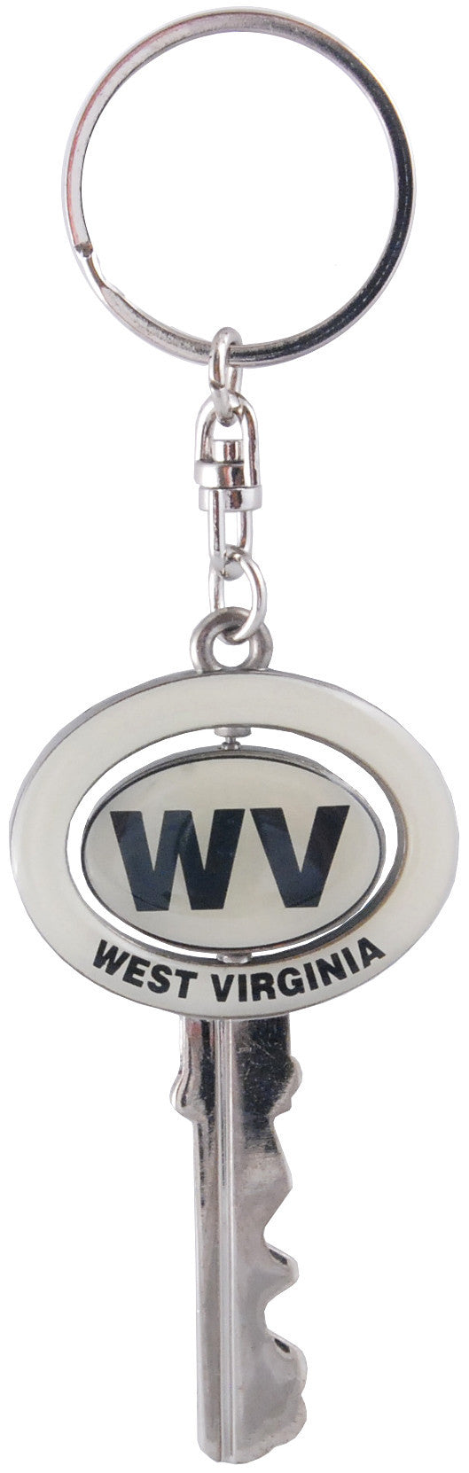 Key Ring Rotator Key WV West Virginia