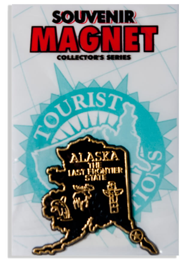 Magnet Small Rubber Polybag Alaska