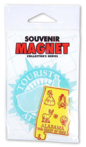 Magnet Small Rubber Polybag Alabama