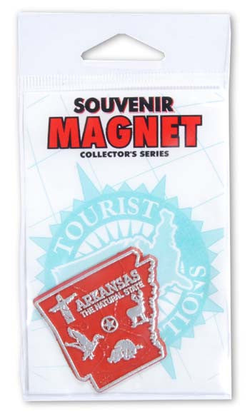 Magnet Small Rubber Polybag Arkansas