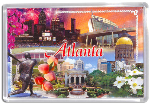 Magnet Lucite Atlanta Montage