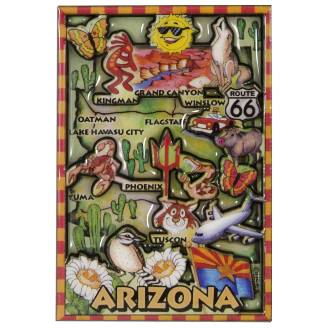 Magnet - Dual Level Epoxy - Arizona