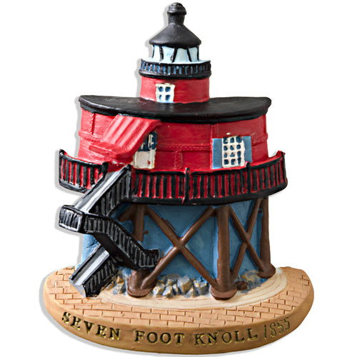 Magnet Polyresin 7 Foot Knoll Lighthouse