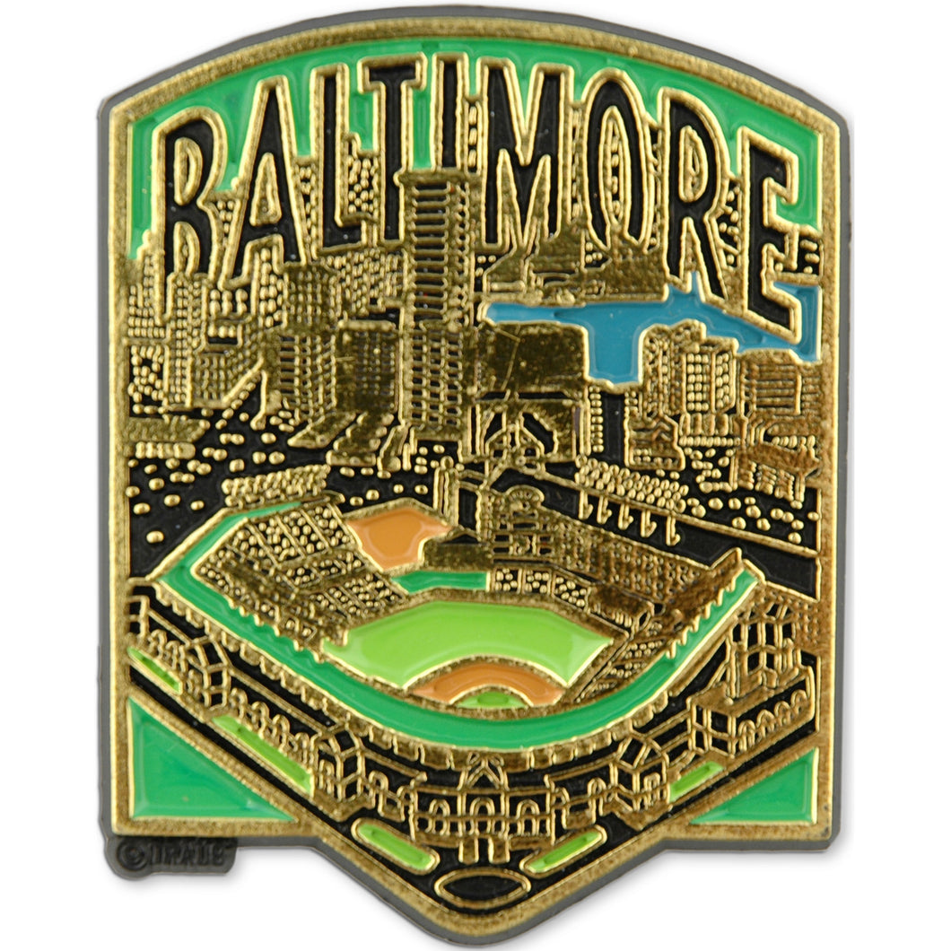 Rubber Magnet Large Baltimore Stadium