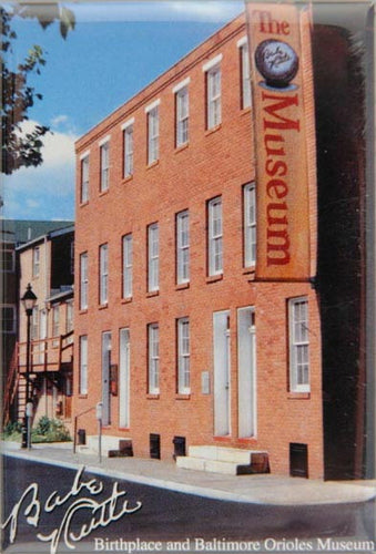 Magnet Photo Babe Ruth Museum
