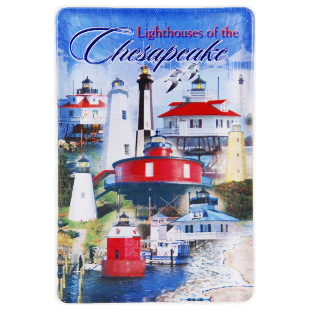 Magnet Thick Lucite Lighthouses of the Chesapeake