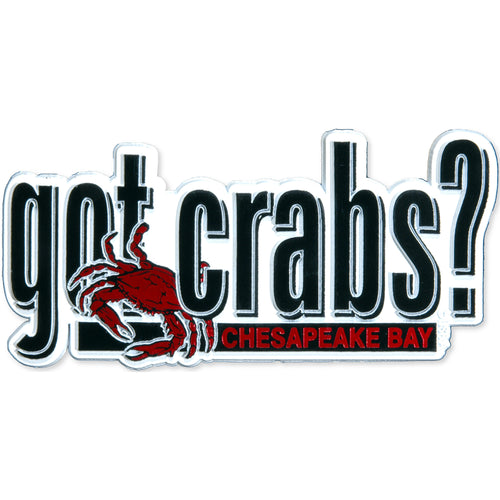 Rubber Magnet Large Chesapeake Bay Got Crabs