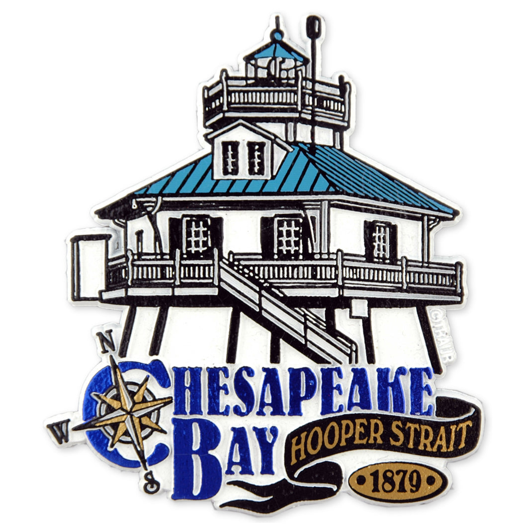 Rubber Magnet Large Hooper Strait Light