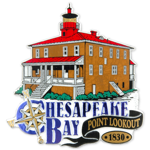 Rubber Magnet Large Point Lookout Light