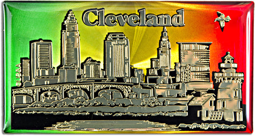 Magnet Rainbow Foil Cleveland