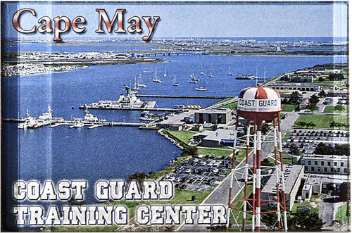 Magnet Thick Lucite Cape May Coast Guard