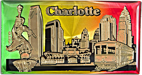 Magnet Rainbow Foil Charlotte