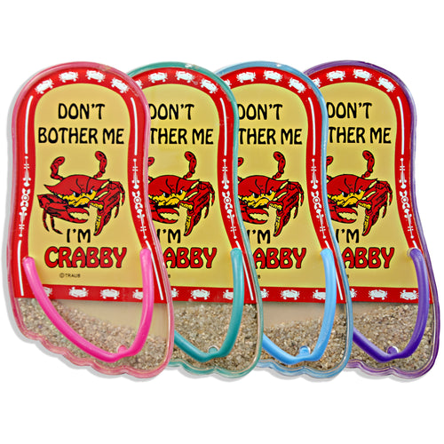 FlipFlop Magnet Dont Bother Me I'm Crabby