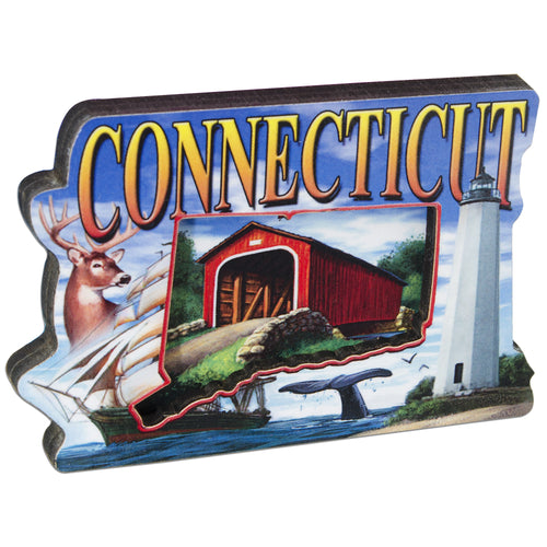 MGCT57 Magnet Wood Montage Connecticut