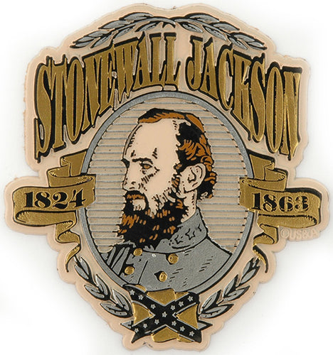 Rubber Magnet Large Stonewall Jackson