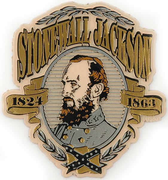 Rubber Magnet Large Stonewall Jackson