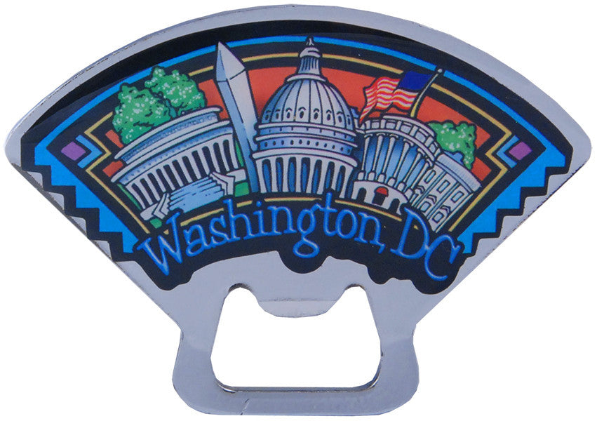 Magnet Bottle Opener Washington DC Panorama