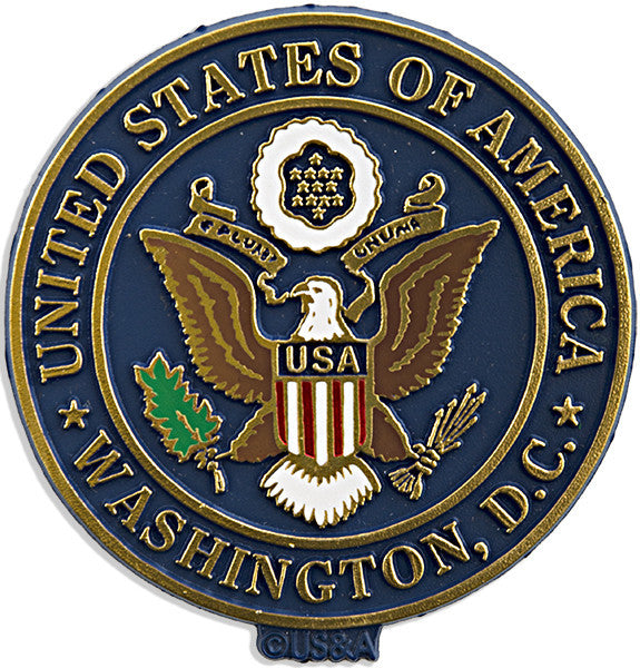 Rubber Magnet Large Washington DC USA Seal