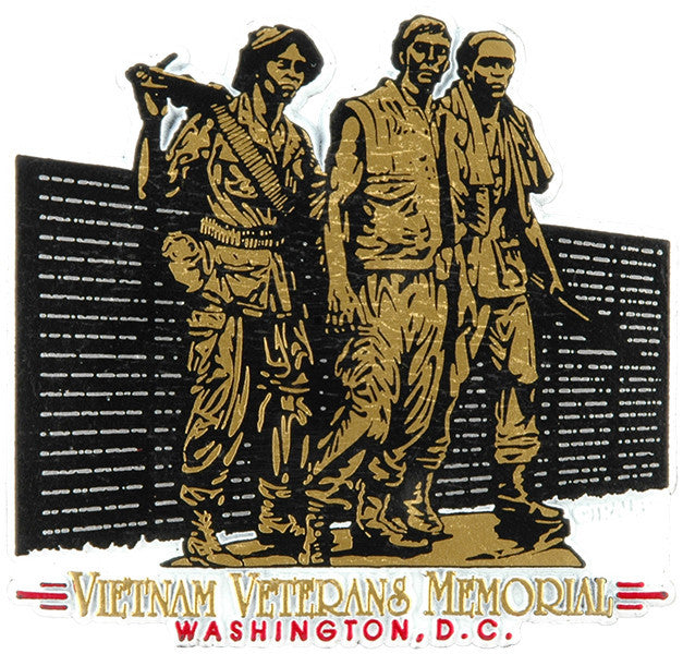 Rubber Magnet Large Washington DC Vietnam Mem