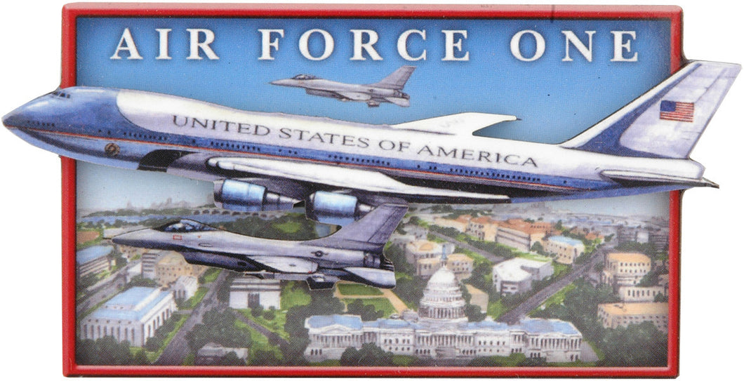 Magnet BiLevel Artwood DC Air Force One
