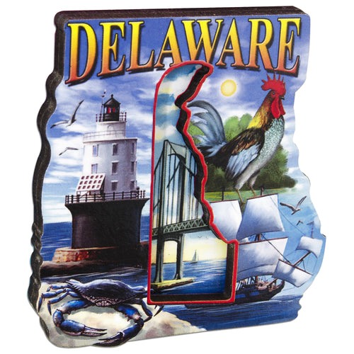 MGDE57 Magnet Wood Montage Delaware