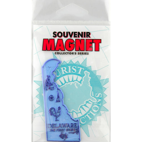 Magnet Small Rubber Polybag Delaware