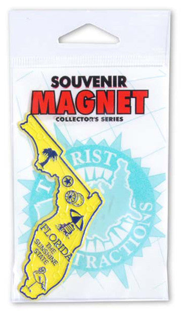 Magnet-Small Rubber Polybag Florida