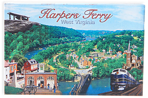 Magnet Thick Lucite Harpers Ferry