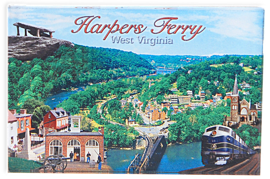 Magnet Thick Lucite Harpers Ferry